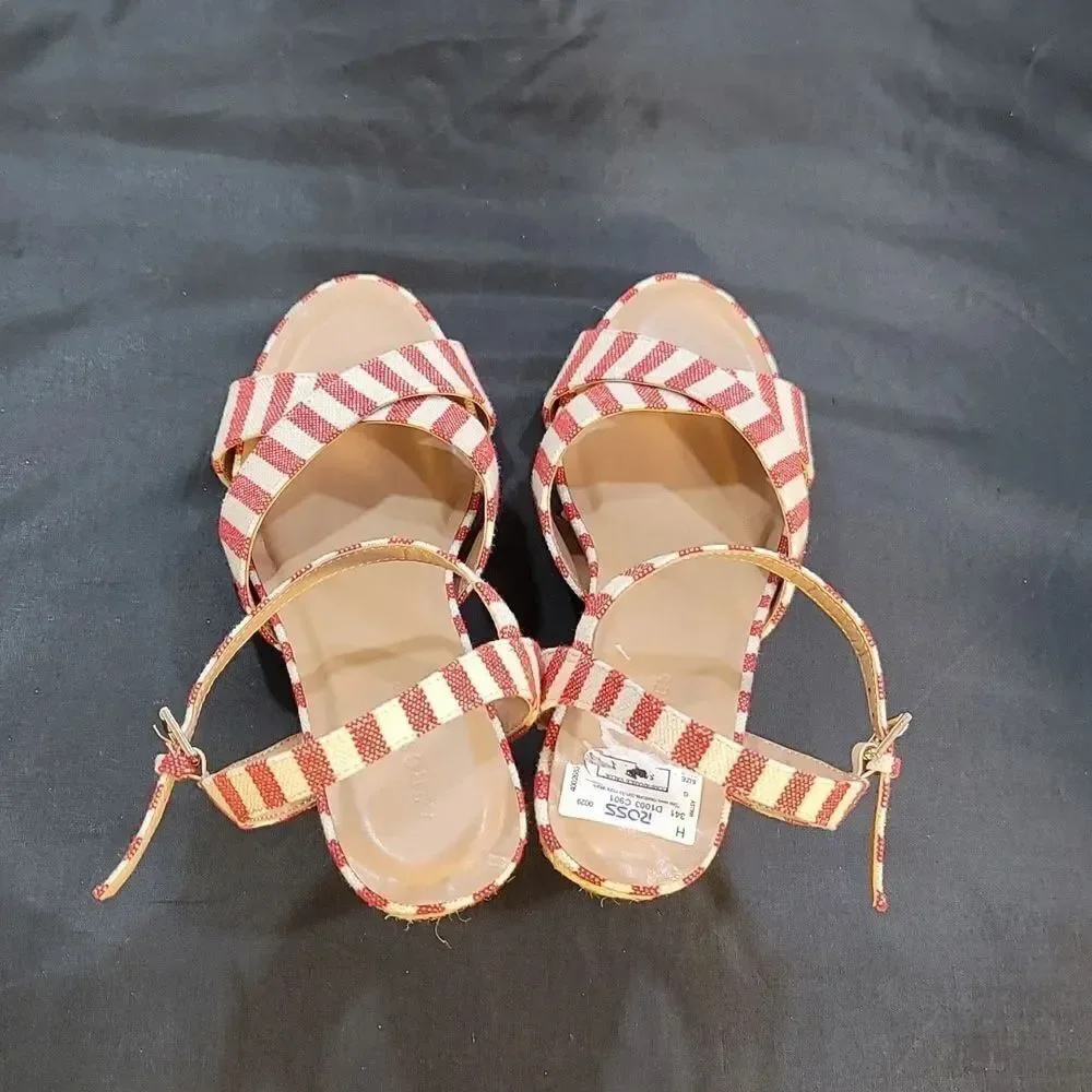 BRAND NEW AEROSOLES WOMEN'S PASTEL WEDGE SANDAL